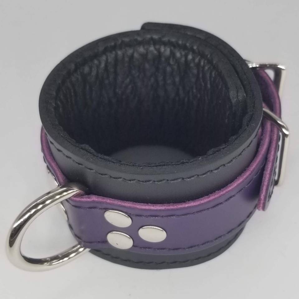 2-Tone Leather Wrist + Ankle Restraints